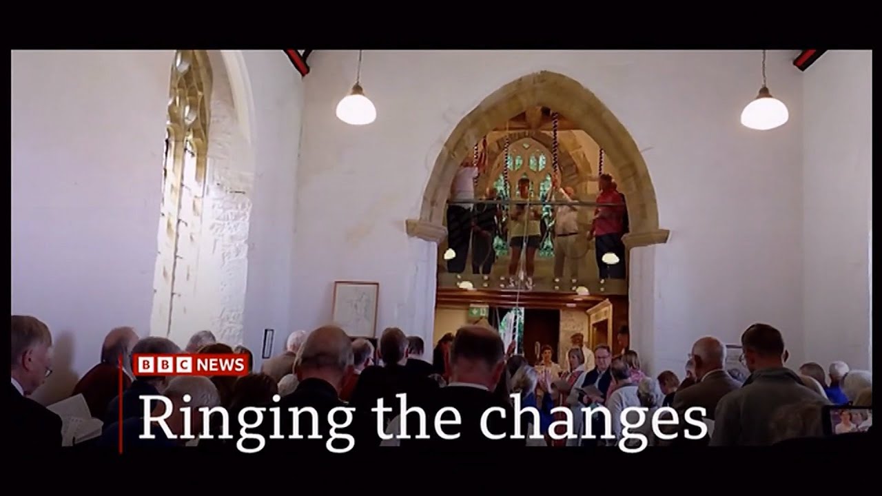 Compton Dundon church bells ring for first time in 90 years (UK) 8/June/2025