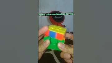 How to solve an adjacent edge swap
