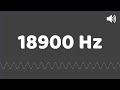 Audio son frquence 18900 hertz hz