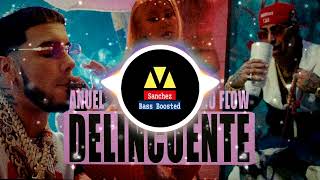 Tokischa x Anuel AA x Ñengo Flow - Delincuente (bass boosted)🔥⚡😈