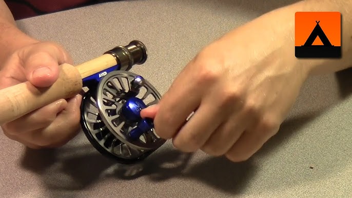 Switch direction on fly reel 