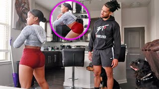 I WORKED OUT IN THESE TO SEE MY BOYFRIENDS REACTION