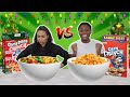CEREAL VS CHRISTMAS CEREAL CHALLENGE