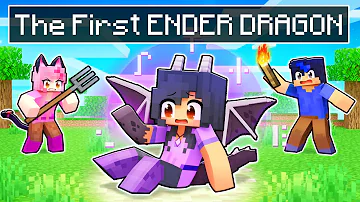 The FIRST Ender DRAGON Story In Minecraft!