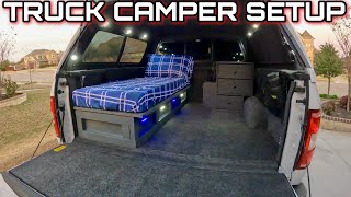 Complete! Truck Camping Setup. 2020 Ford F150