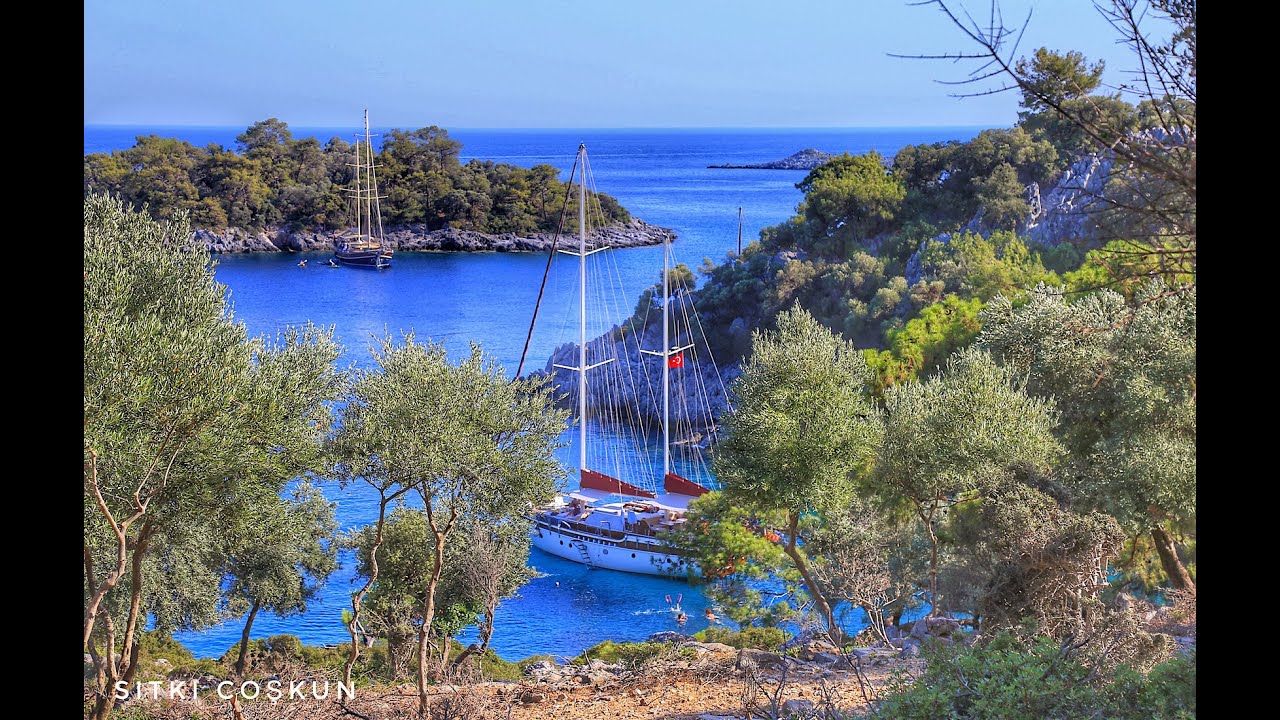 GÖCEK KOYLARINDA KISA BİR TEKNE GEZİNTİSİ  Müzik, Video ve Fotoğraflar: Sıtkı Coşkun