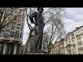 Grosvenor square and the old american embassy in london