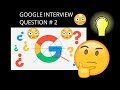 Google Interview Question #2: Delete Reoccurring Characters