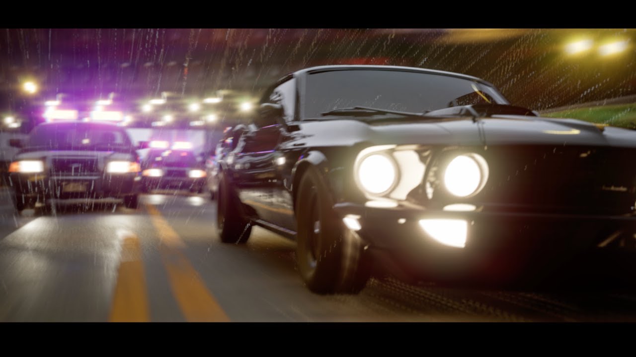 THE CHASE - Unreal Engine 5 Cinematic Car Chase