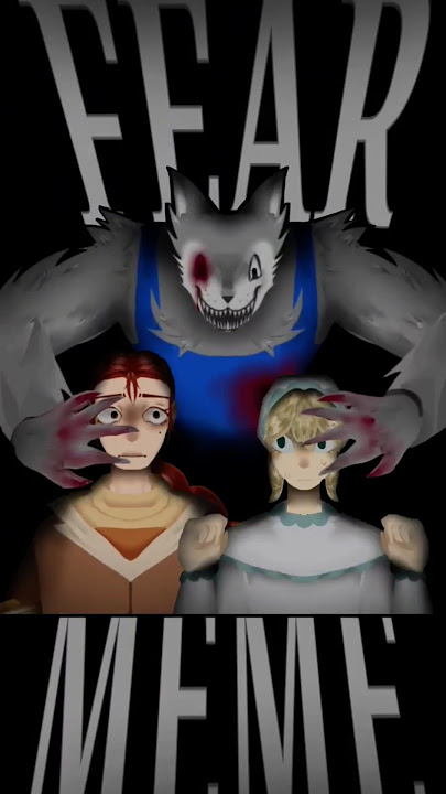 Fear meme [Ft. Wolf Analog horror plus ocs] #analoghorror #foxymations #wolf