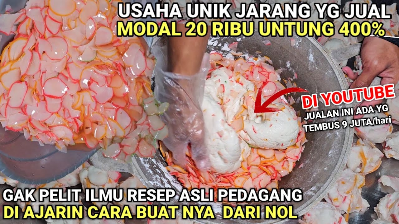 IDE USAHA UNIK SIMPLE MODAL 20 RIBU DAH BISA JALAN | LIHAT DI YOUTUBE JUALAN NI ADA YG TEMBUS 9 JUTA