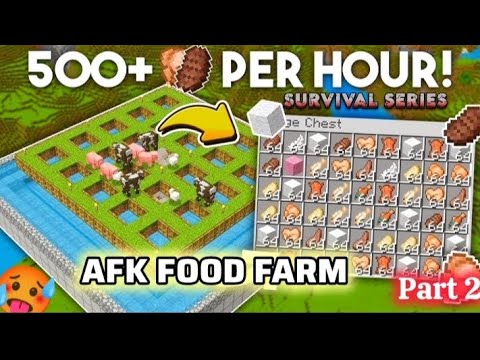 I Made THE ULTIMATE FOOD FARM IN MINECRAFT|| Minecraft Survival Series ...