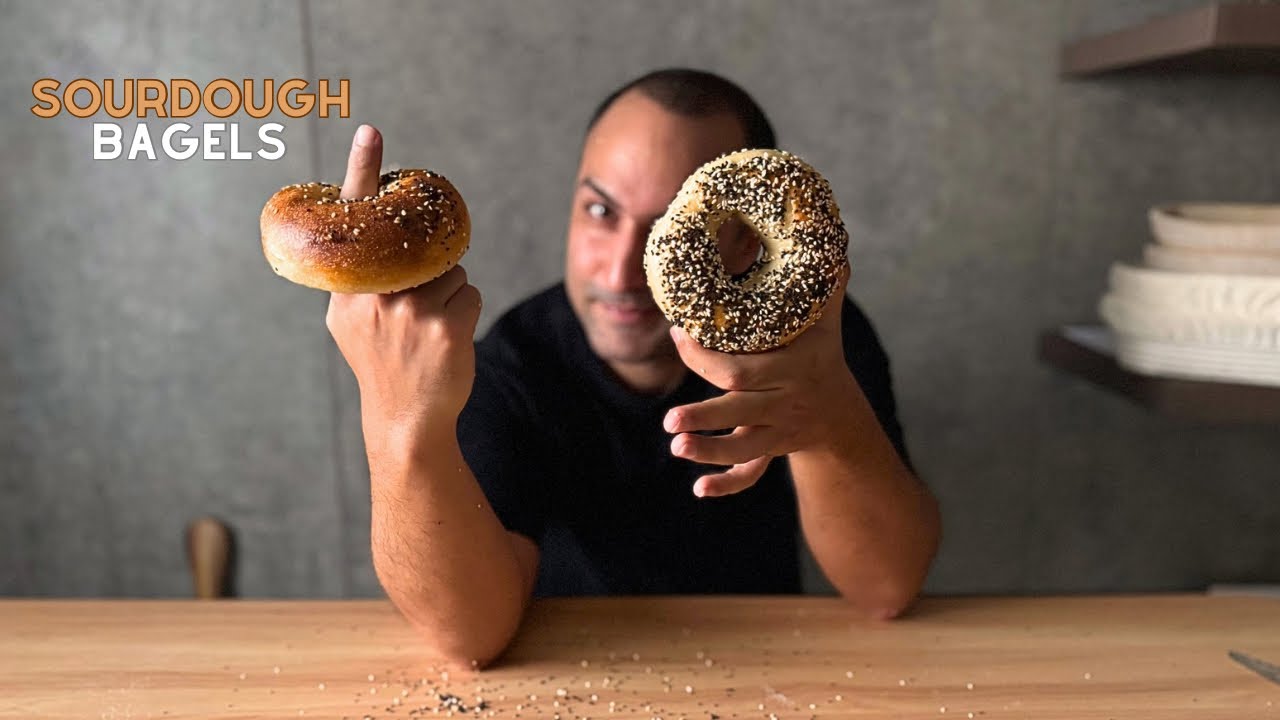 Beginner Sourdough Bagels