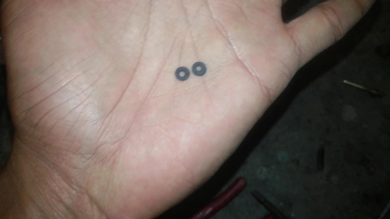 Tips dan trik  spraygun auarita k350 bocor angin. //  buat seal sendiri sajah.