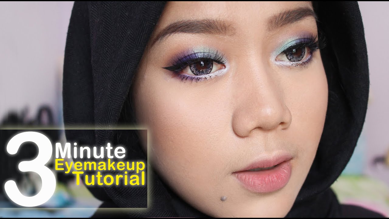 3 Minute Eye Makeup Tutorial Cheryl Raissa YouTube