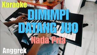 Dimimpi datang juo || Karaoke nada pria || Karaoke minang