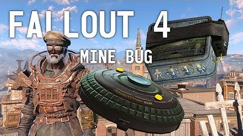 Fallout 4 Mine Quicksave & Reload Bug Showcase