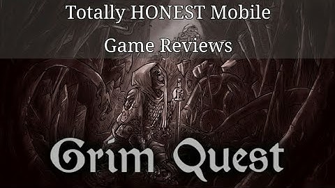 Grim Quest Review | Text-Based Dark Souls Edition - Totally HONEST Mobile Game Reviews