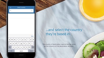 The Barclays app | How to make an international payment