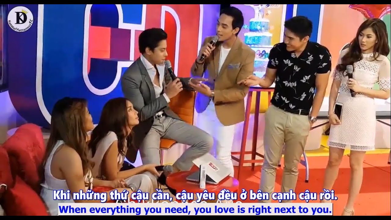 (Eng-Viet Sub) KathNiel On Asap Chillout (July 27, 2016)
