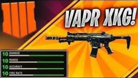 The best Black Ops 4 Vaper-XKG class setup