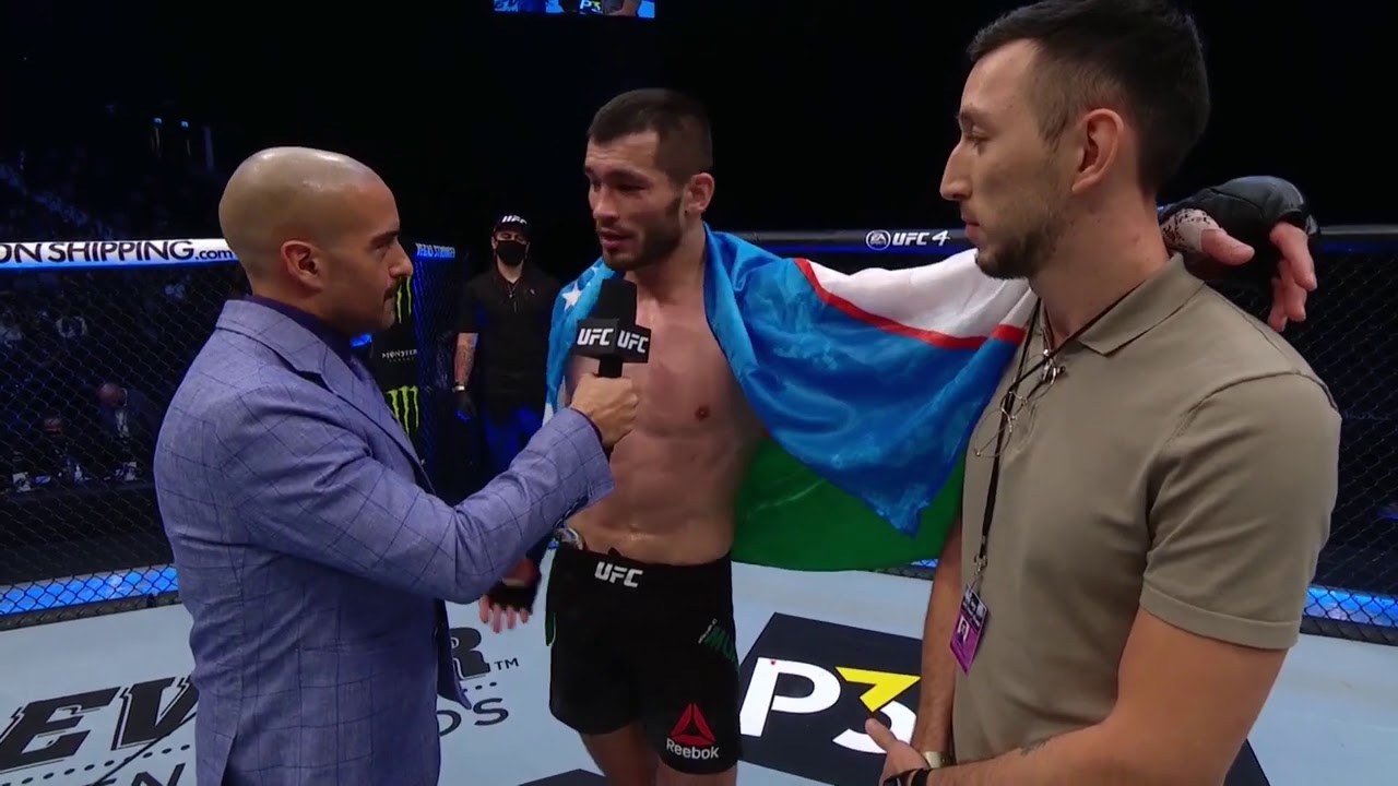 UFC 257: Makhmud Muradov Octagon Interview