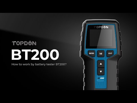 Topdon Car Battery Tester Bt200
