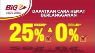Download lagu Diskon 25% berlangganan BIGTV buat pengguna kartu kredit