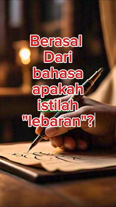 #istilah - Lebaran
