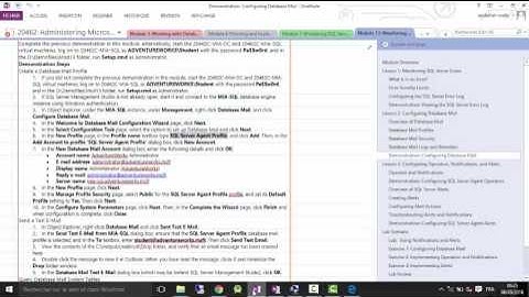 SQL SERVER 2014  - Database Mail