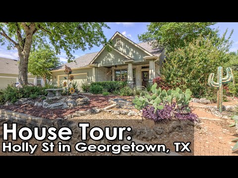 204 S. Holly St, Georgetown, TX home video tour