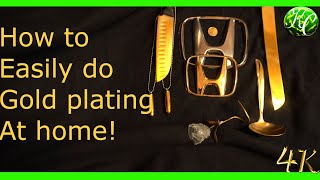 Gold Plating At Home (Easy)