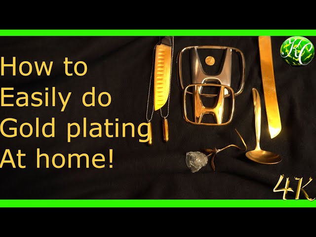 GOLD PLATING SOLUTION FOR JEWELRY, HOW-TO-GUIDE