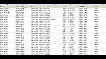 visual web ripper full practical example to extract data in single table