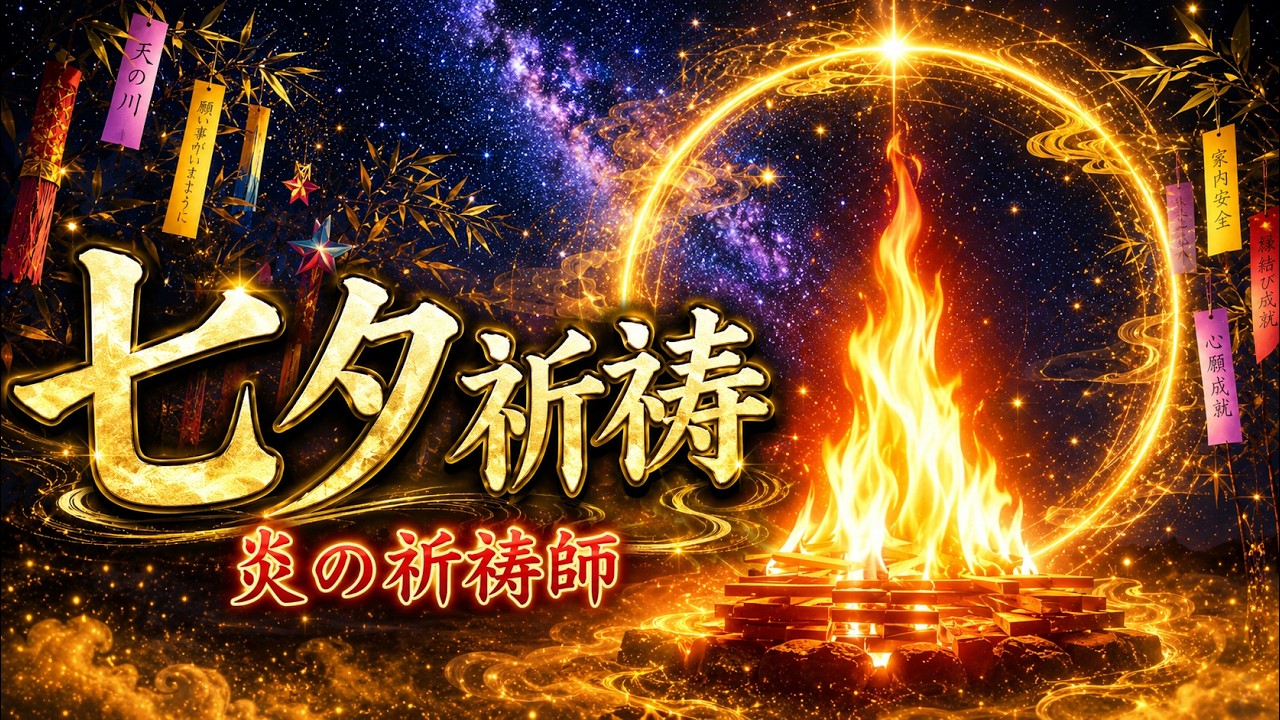 【最高の開運デー】七夕×一粒万倍日 年に一度の金運開運暦 この日だけは必ず星に願いを祈りましょう 七夕護摩祈祷