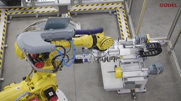 Crankshaft Robot Deburr – Oil holes and counterweights deburring
