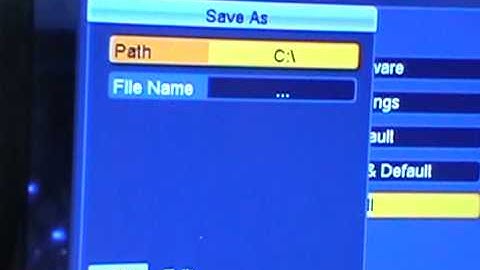Edision Argus VIP2 - Software & Channel List Backups