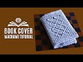 Back To School Macrame Book Cover Tutorial | Book decoration idea