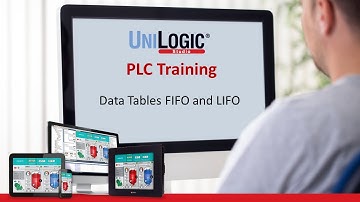 PLC Training: Data Tables FIFO and LIFO.UniLogic for UniStream by Unitronics