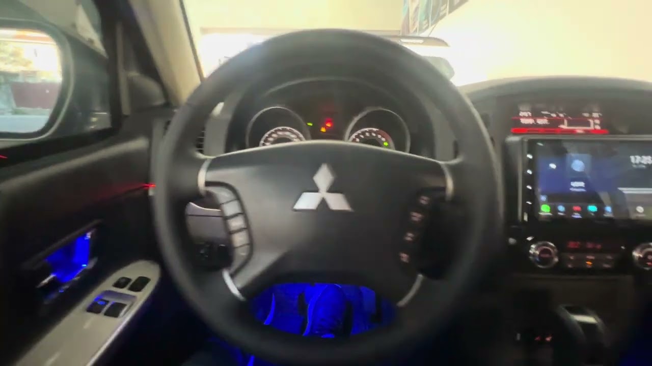 Pajero Full 2014 - Central 9" CarPlay e Android Auto + Câmeras + LEd MultiColor - ArtsomAuto