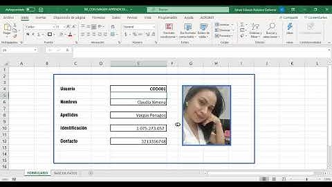 Curso de Excel Básico | BASE DE DATOS CON IMAGEN