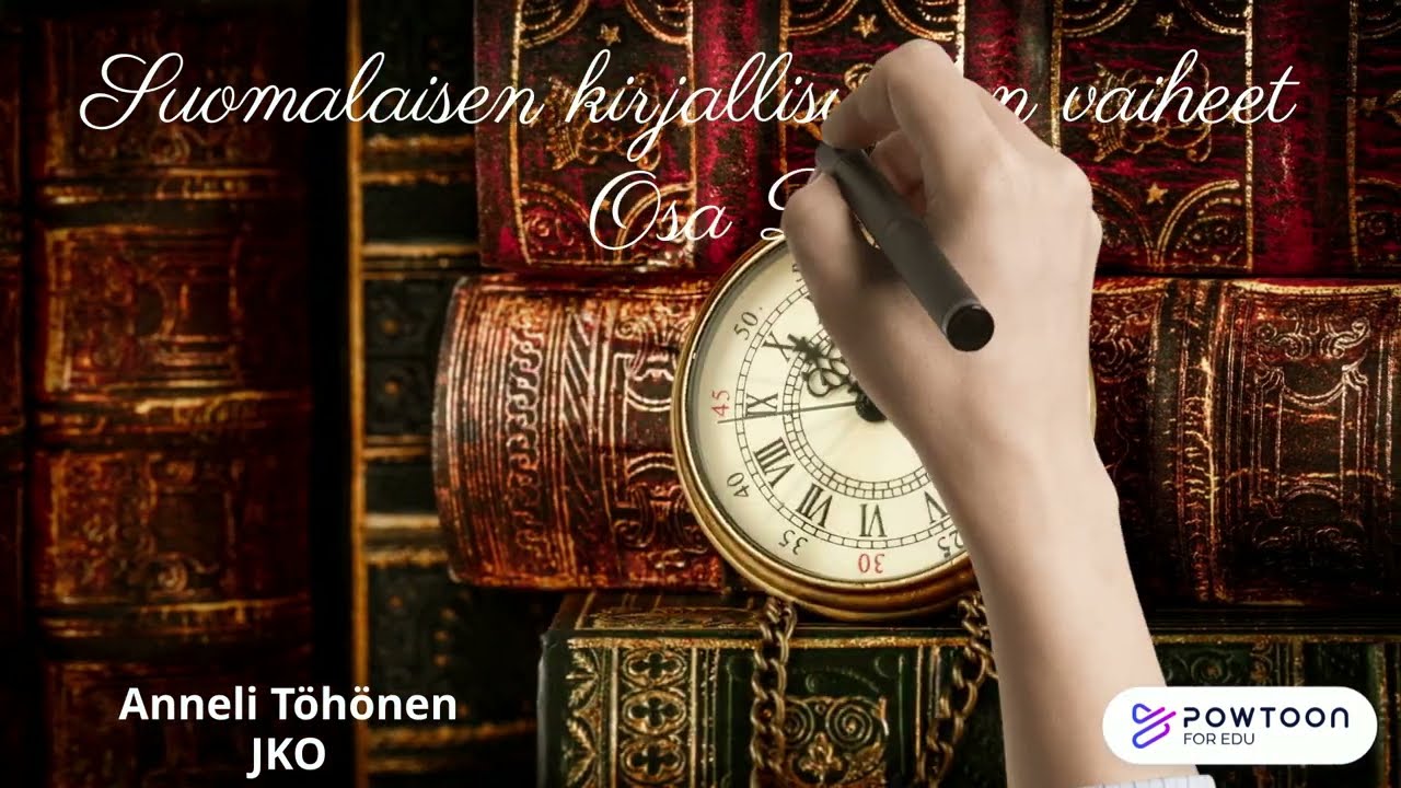 Osa 2 AIPE  Suomalaisen kirjallisuuden vaiheet