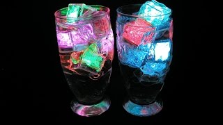 アイスライト キューブアイス キューブライト 光る氷 LED センサーライト 12個