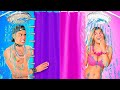ソフトガール vs Eボーイの秘密部屋　 バッド vs グッドの部屋の改装 | ラ・ラ・ライフGamesのライフハック