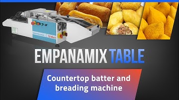COMPACT BATTER AND BREADING MACHINE EMPANAMIX TABLE BRALYX