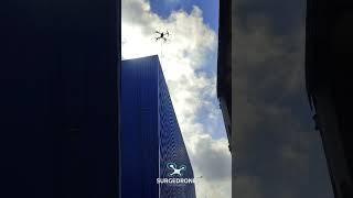 LIMPEZA COM DRONE DO GALPÃO WEG TINTAS