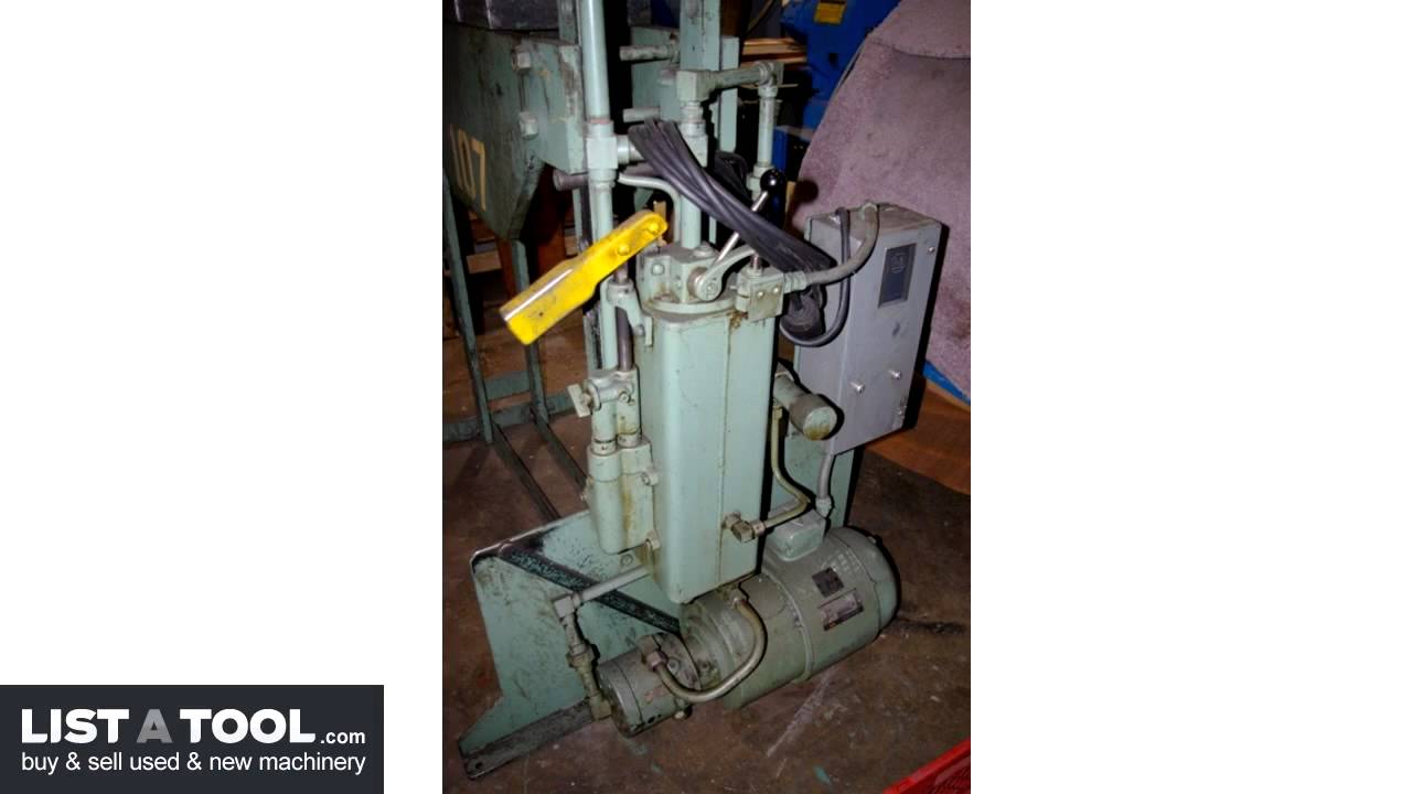 K. R. WILSON 37GMD4 Hydraulic Press YouTube