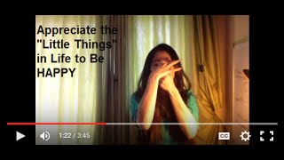 Appreciate The Little Things In Life To Be Happy Sandhya Valecha