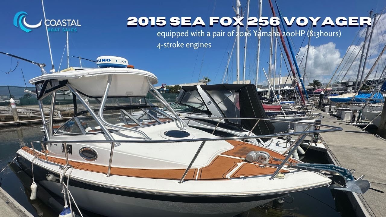 Coastal Boat Sales: 2015 Sea Fox 256 Voyager - YouTube