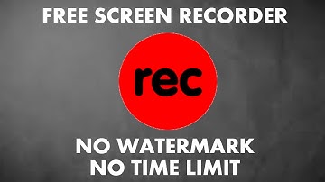 How To Get a Free Screen Recorder | NO WATERMARK/TIME LIMIT